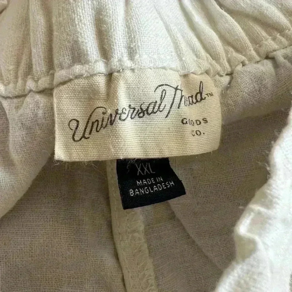 Universal Thread Linen Shorts W/Pockets - Picture 7 of 10